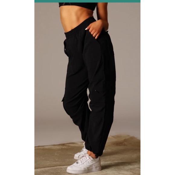 Tiger Friday Pants - Tiger Friday The Recruit Cargo Pants Black Pepper Dancewear Adult Medium NWT